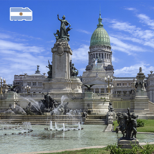 Daten-SIM-Karte Argentinien 25 GB (30 Tage)