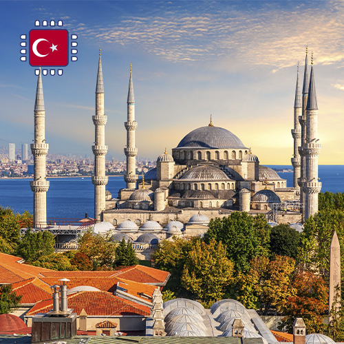 eSIM Turkije Onbeperkt (30 dagen)