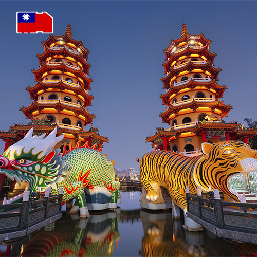 Daten-SIM-Karte Taiwan – Unbegrenzt (30 Tage)