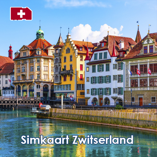 Data SIM-kaart Zwitserland 3GB (30 dagen)