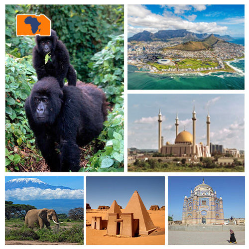Data SIM-kaart Beste van Afrika 1GB (30 dagen)