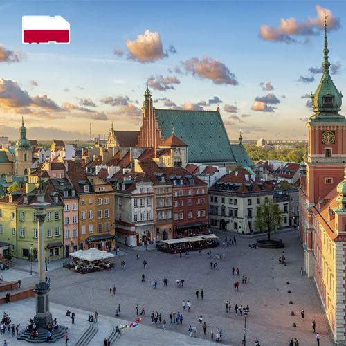 Data SIM Card Poland 3GB (30 days)