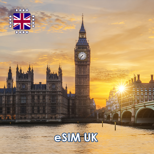 eSIM United Kingdom 3GB (30 days)