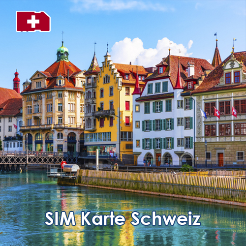 Daten-SIM-Karte Schweiz Unbegrenzt (30 Tage)
