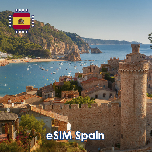 eSIM Spanien 3 GB (30 Tage)
