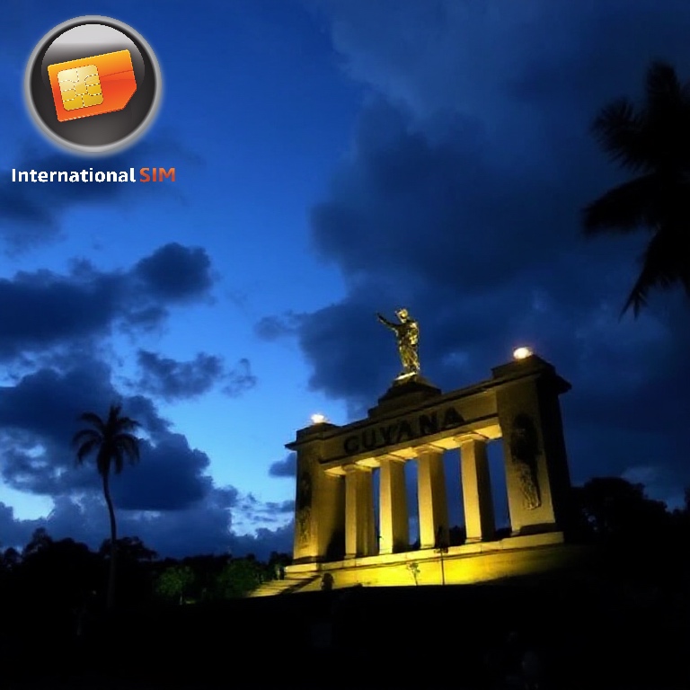 Data SIM-kaart Guyana 1GB (7 dagen)