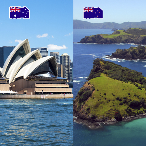 Daten-SIM-Karte Australien & Neuseeland 1GB (7 Tage)