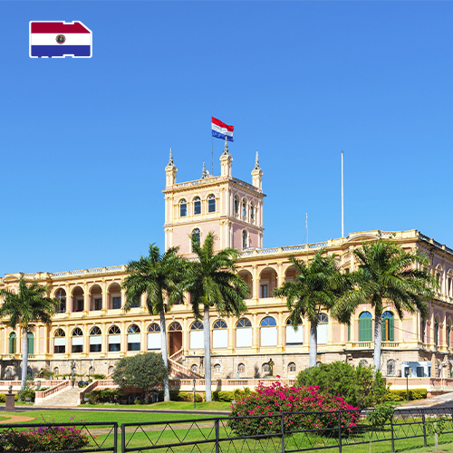 Data SIM Card Paraguay 1GB (7 days)