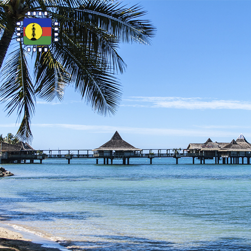 Top Up New Caledonia 1GB (7 days)