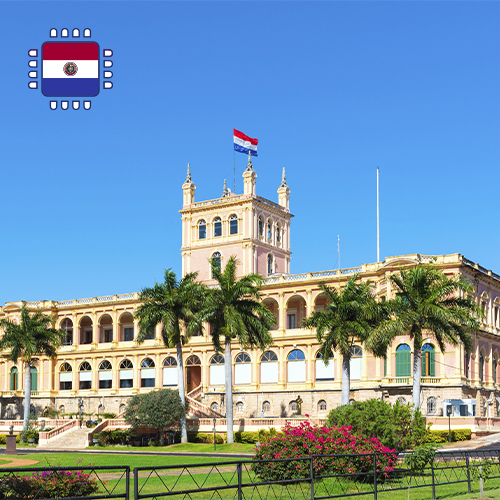 Paraguay opwaarderen 25 GB (30 dagen)