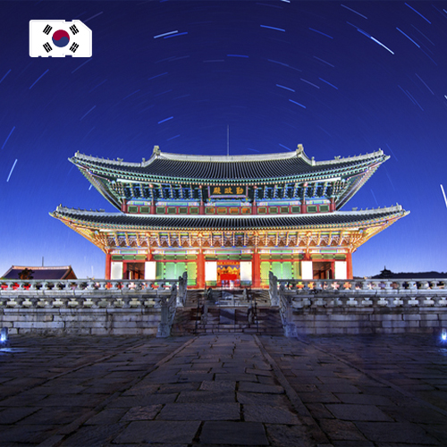 [WW_901O_STACK_ONEOFF_KOREA_3GB_30D] Data SIM Card South Korea 3GB (30 days)