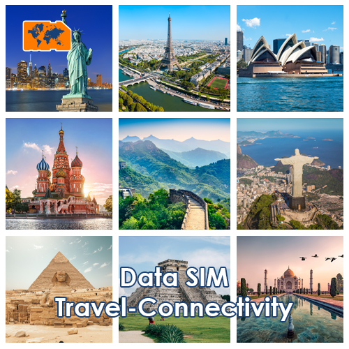 [SIM_8988_NO_CREDIT] Data SIM Travel Connectivity (zonder tegoed)