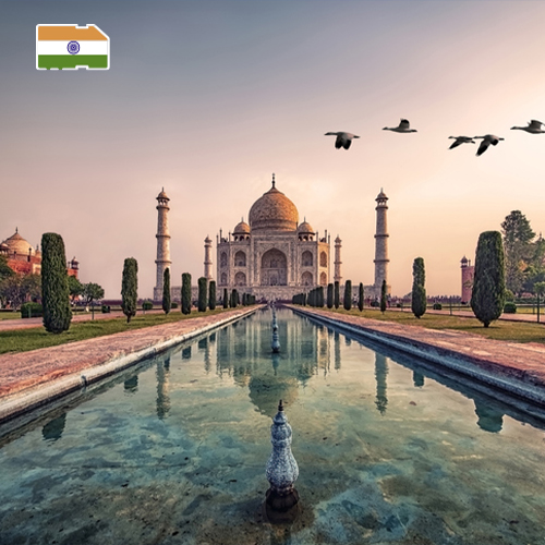 [SIM_8988_IND_1GB_7D] Data Simkaart India - 1GB