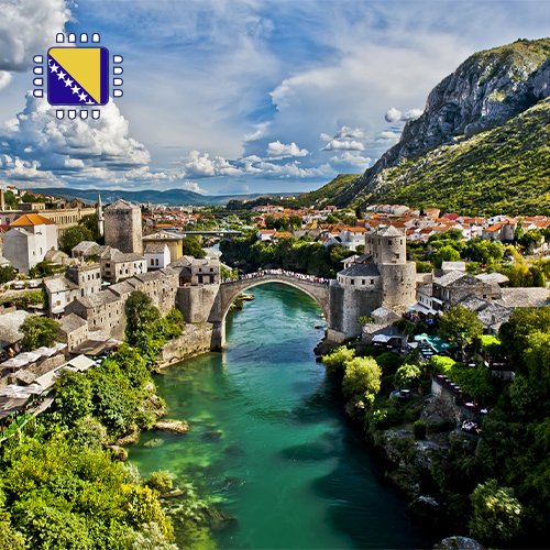 [WW_901O_STACK_ONEOFF_BOSNIA_10GB_30D] eSIM Bosnia and Herzegovina 10GB (30 days)